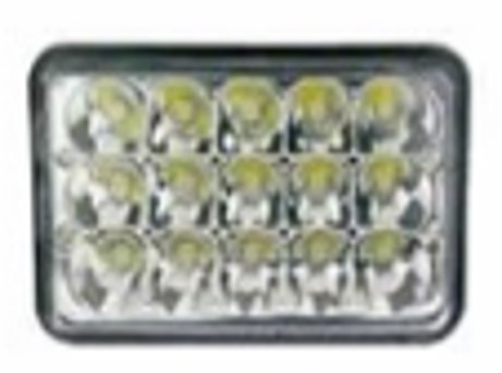 UNIDAD SELLADA LED RECTANGULAR PEQUEA 15W 12/24V ALTA Y BAJA