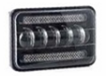 UNIDAD SELLADA LED RECTANGULAR PEQUEA PREMIUM 50W 12/24V ALTA Y BAJA