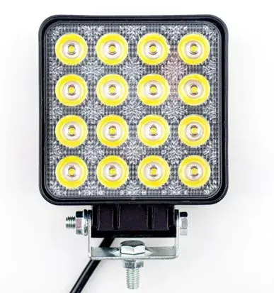 LAMPARA DE TRABAJO 4'' 16LEDS  3W/ 10-30V DC