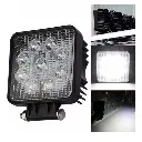 Lampara De Trabajo Cuadrada 9 Leds 27W 12/24V Spot
