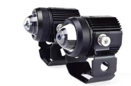 EXPLORADORA MOTO 30W DUAL BLANCA Y AMARILLA 12-24V