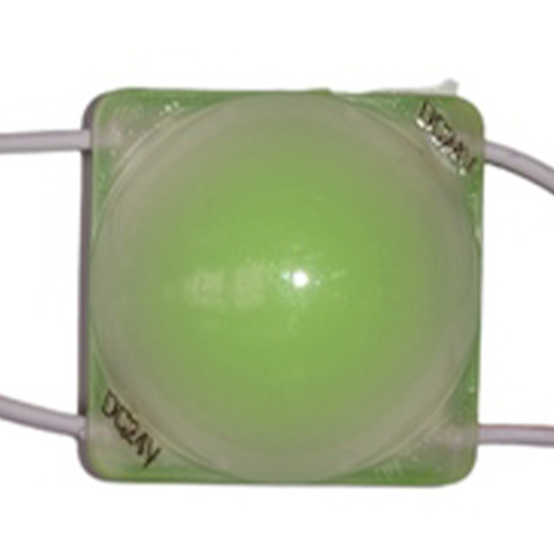 MUDULO CUADRADO 1 LED VERDE 24V IP-67