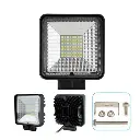4'' Led Working Light, 49X3030 1W,  10-30V, Flood, 112X112X45Mm