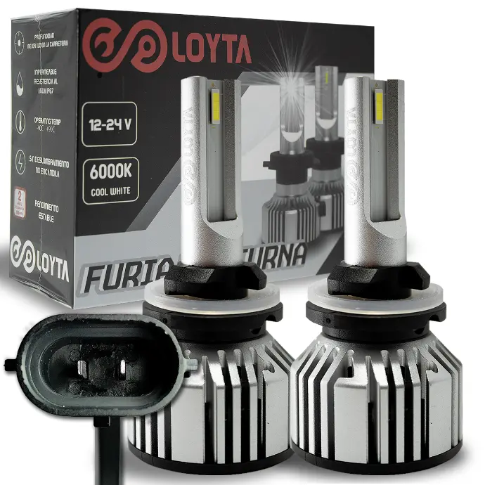 Bombillo Led 881 Furia Nocturna H27W/2 12-24V  25W  Pgj13 Loyta
