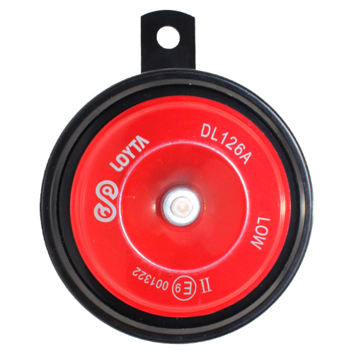 PITO DE DISCO ROJO LOYTA 92mm CAJA X 1 UNIDAD