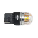 Bombillo Led 7443 Rojo 12-24V 2.8W/0.4W, Canbus