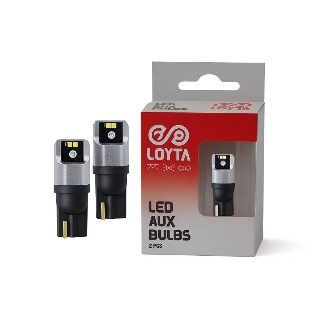 Bombillo Led T10 Blanco W5W 12/24V  Canbus, Sin Polaridad