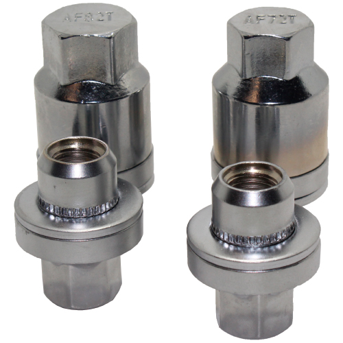 Kit M12X1.50(4 tuercas- 2 llaves) cuello TOYOTA