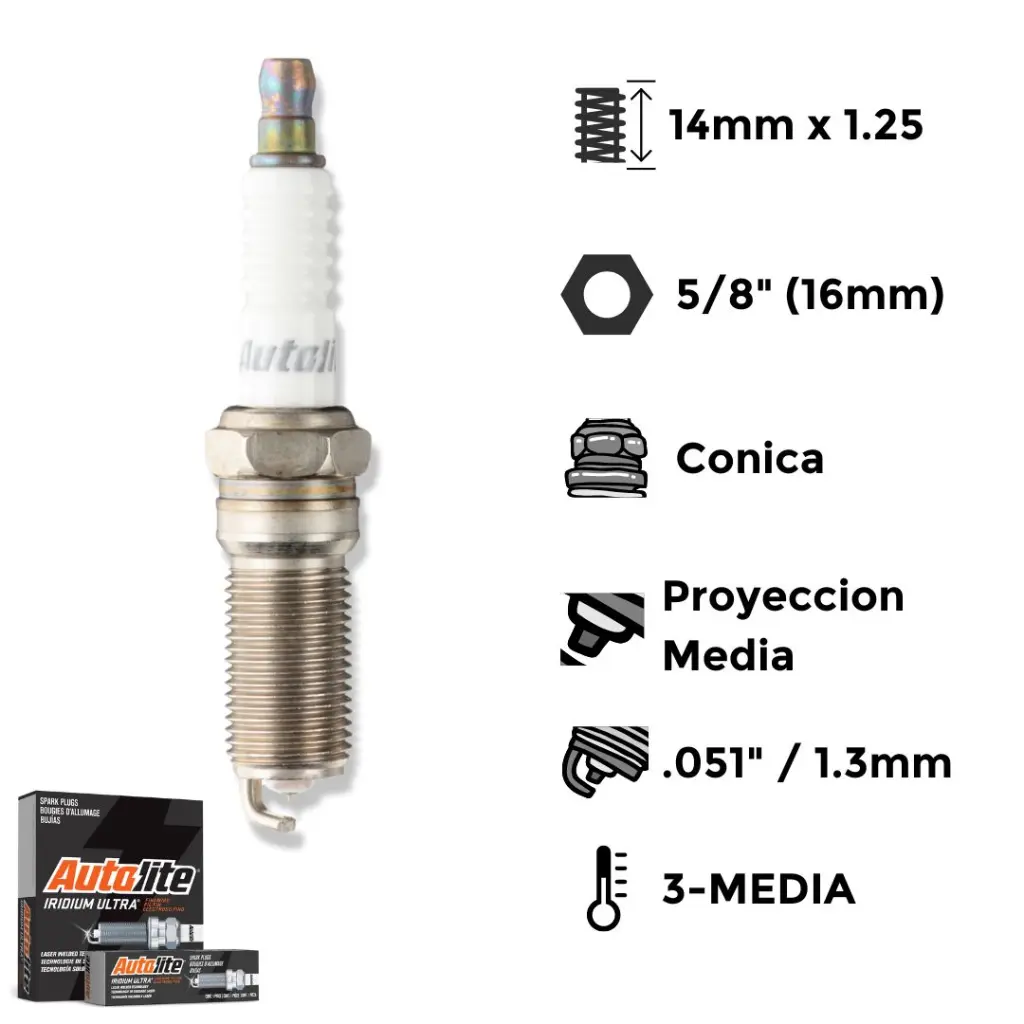 Bujia Autolite Iridium Ngk Iltr5K13