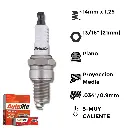 Bujías Autolite Cobre X4 NGK BPR5ES ACEDELCO R44CXLS