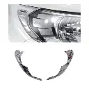 Bisel Slim Faros Frontales Toyota Hilux, 2 Pcs