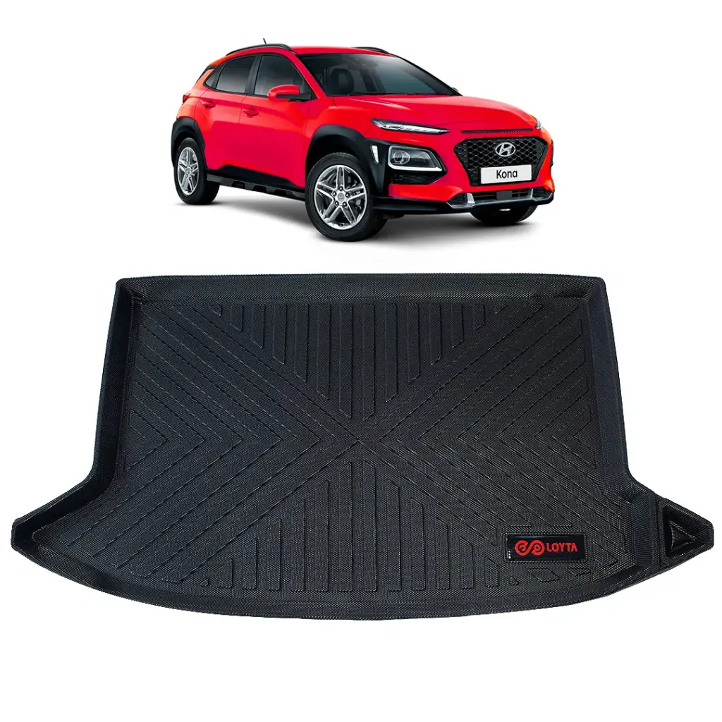 Tapete Termoformado Baul Para Hyundai Kona 2017 LOYTA
