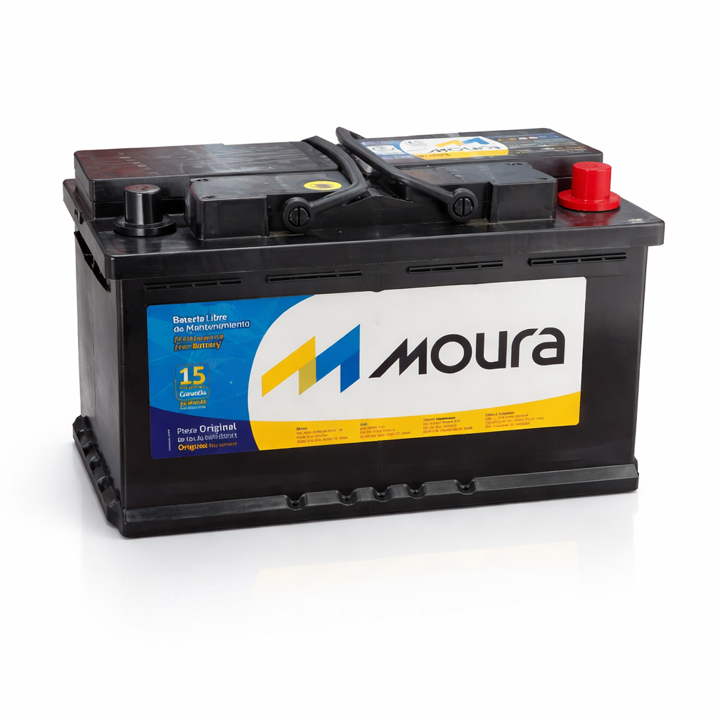 BATERIA MOURA 99R-1200 ALTA L4 80AH 314X175X190MM 18 MESES ME80CD 