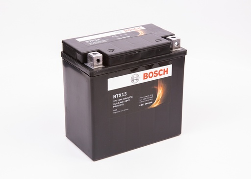 [0092M68080] Bateria Bosch Motocicleta M6/Agm 12 Ah - 200 Cca Caja 14-Bs (200;14-Bs;Iz) L 150 An 87 Al 145 Cm